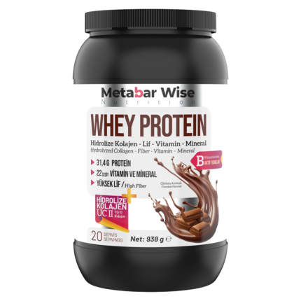 Metabar Wise Whey Protein - Çikolata Aromalı Kavanoz