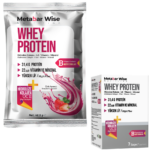 Metabar Wise Whey Protein - Çilek Aromalı Saşe - 7'li Kutu