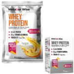 Metabar Wise Whey Protein - Kavun Aromalı Saşe - 7'li Kutu