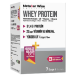 Metabar Wise Whey Protein Saşe 7'li Kutu